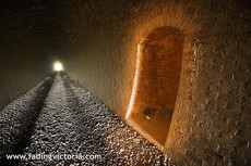 Inside Cheviot Railway Tunnel